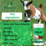 MAAJEE Food Supplement & Trace Minerals for Sheep and Goat| Shiny Skin & Coat – 908GM