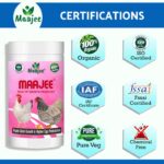 MAAJEE Poultry Growth Promoter | Multivitamins Nutrition & Mineral Supplements, Weight Gainer & Growth Promoter for Poultry, No Added Chemicals or Fragrance – 908GM